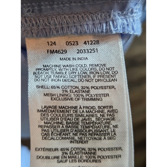 Columbia PFG Shirt Mens XL Blue Short Sleeve Vented Fishing Button Front Outdoor - Picture 7 of 9